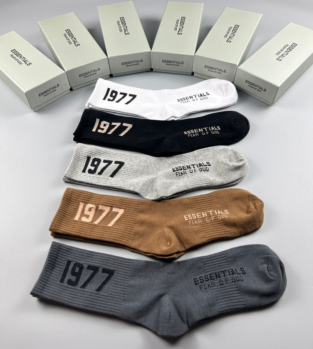 Cotton Short Socks - 5-Pair Pack
