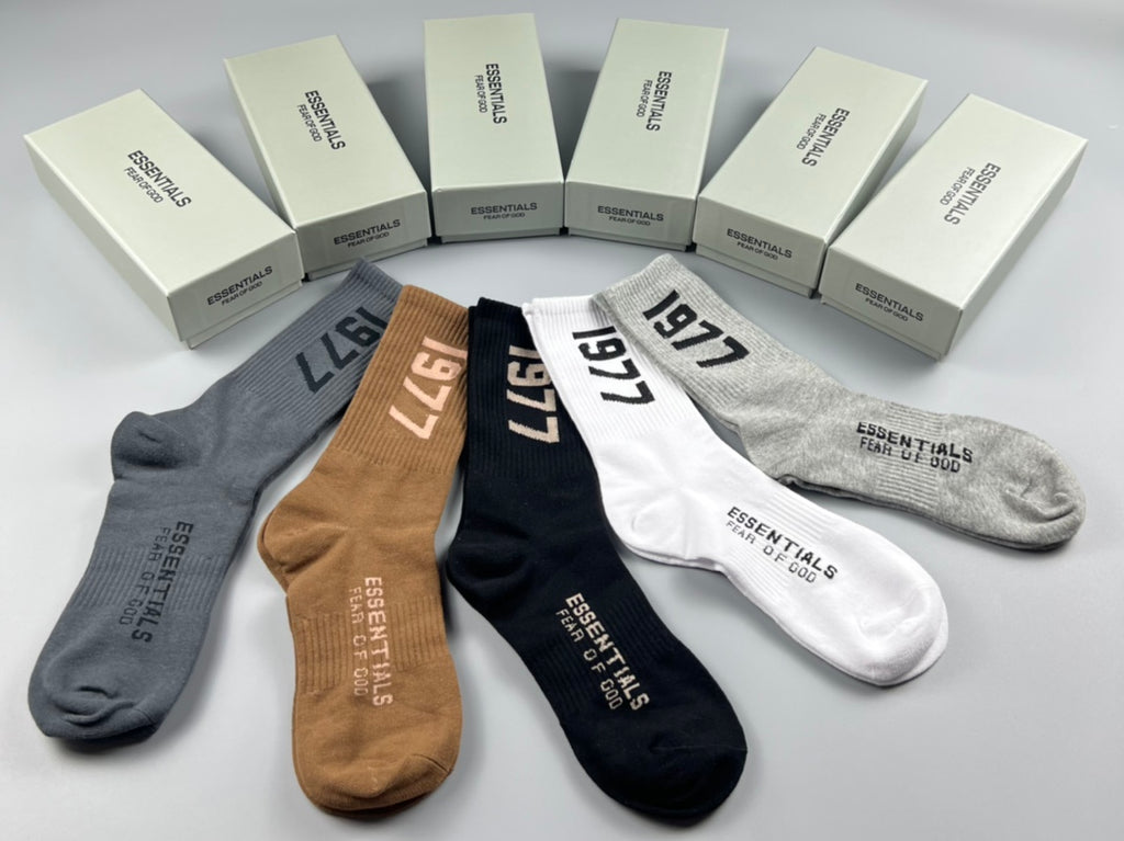 Cotton Short Socks - 5-Pair Pack
