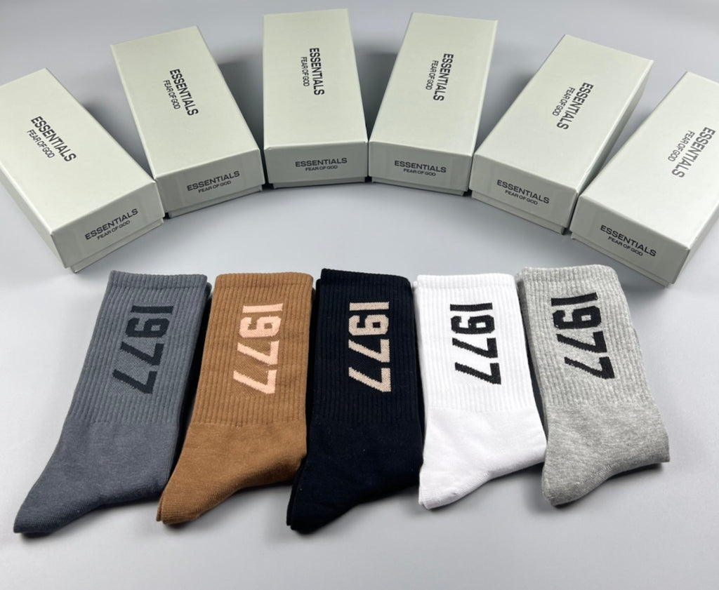 Cotton Short Socks - 5-Pair Pack