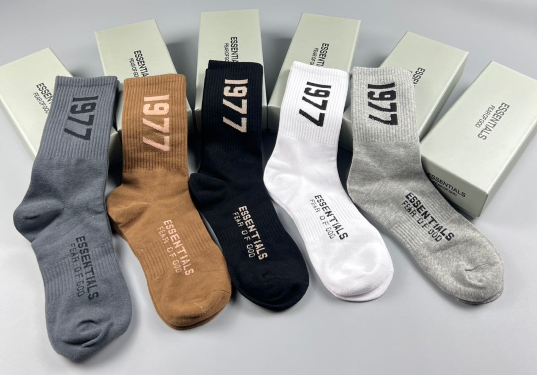 Cotton Short Socks - 5-Pair Pack