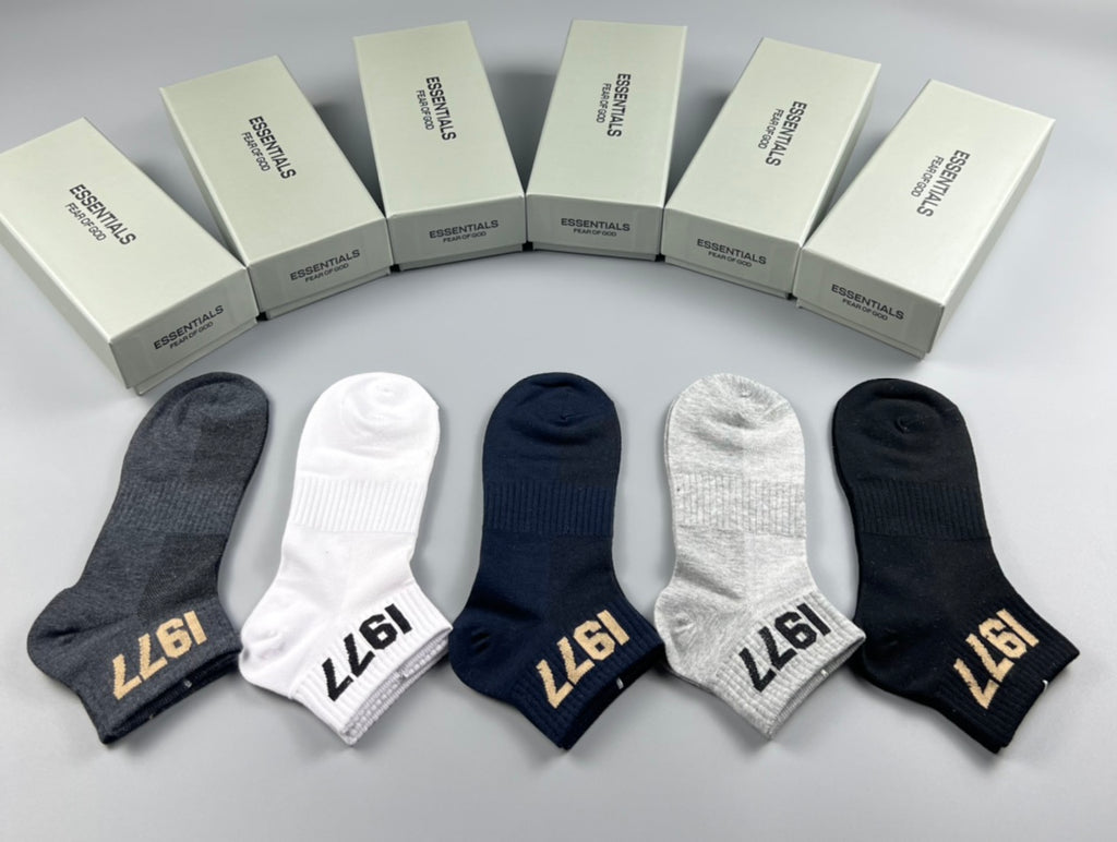 Cotton Men's Boxer Briefs - 5-Piece Box