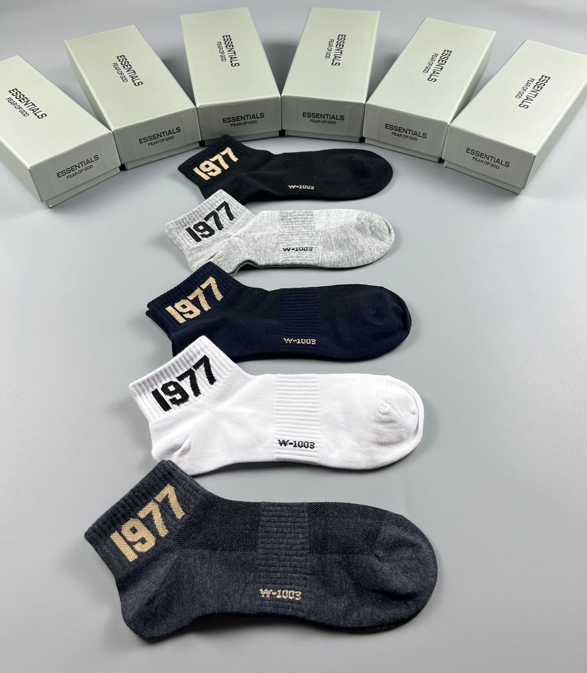 Cotton Short Socks - 5-Pair Pack