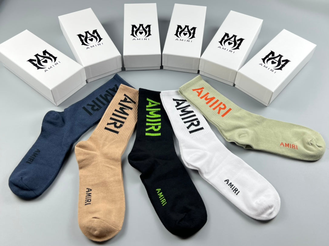 Cotton Crew Socks - 5-Pair Pack