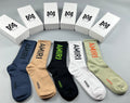 Amiri Cotton Crew Socks - 5-Pair Pack