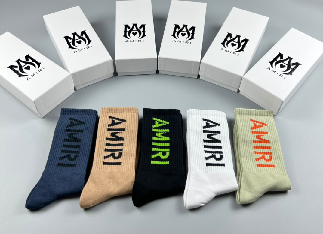 Cotton Crew Socks - 5-Pair Pack