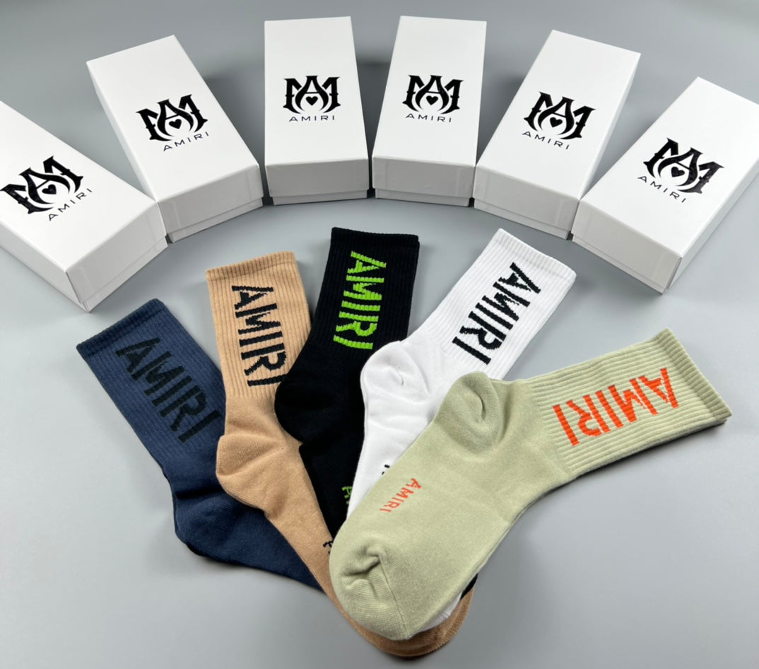 Cotton Crew Socks - 5-Pair Pack