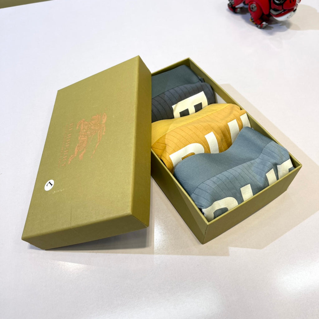 Burberry Cotton Short Socks - 3-Pair Pack