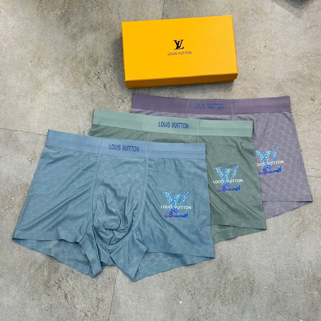 Louis Vuitton Men's Boxer Briefs - 3-Piece Box