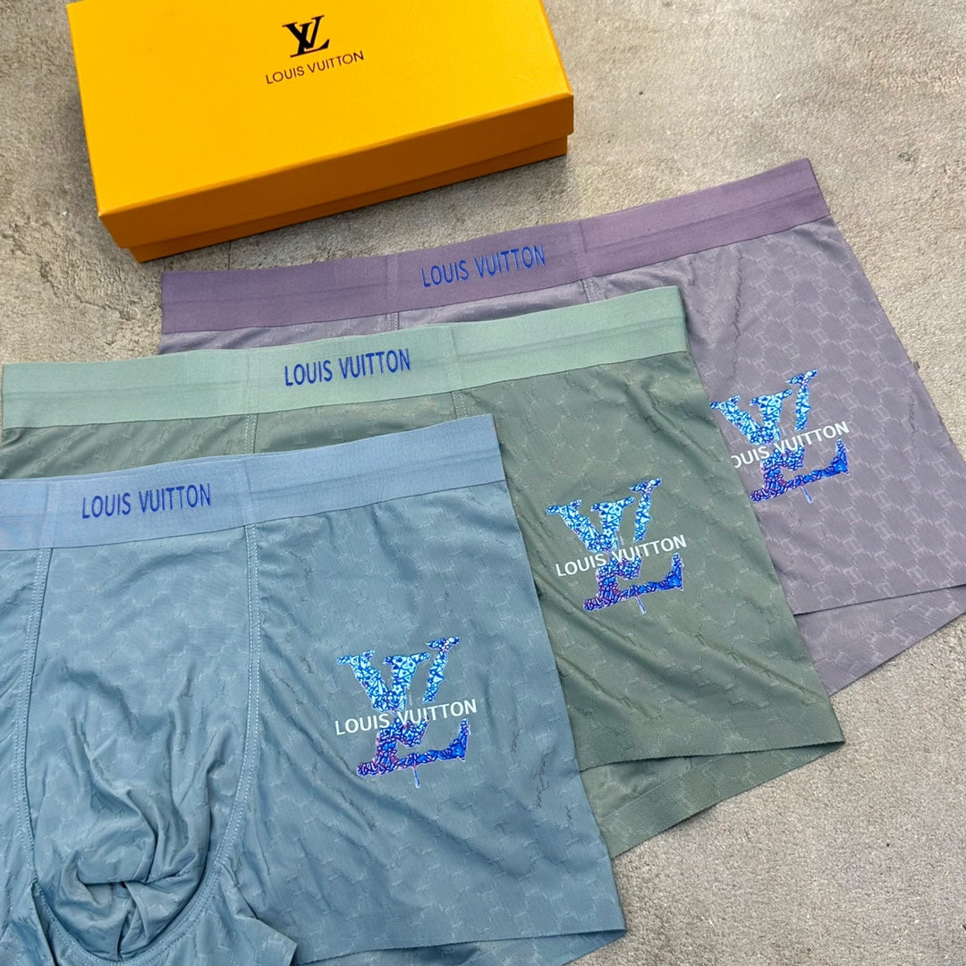 Louis Vuitton Men's Boxer Briefs - 3-Piece Box