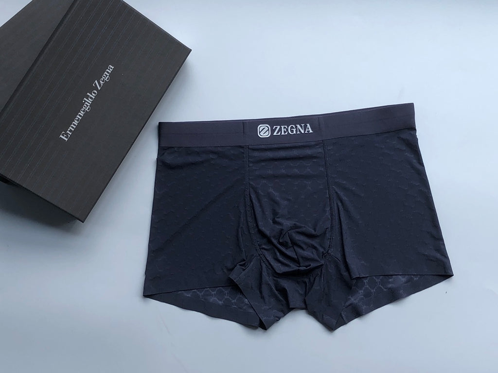 Zegna Clean Logo Waistbands Men's Boxer Briefs