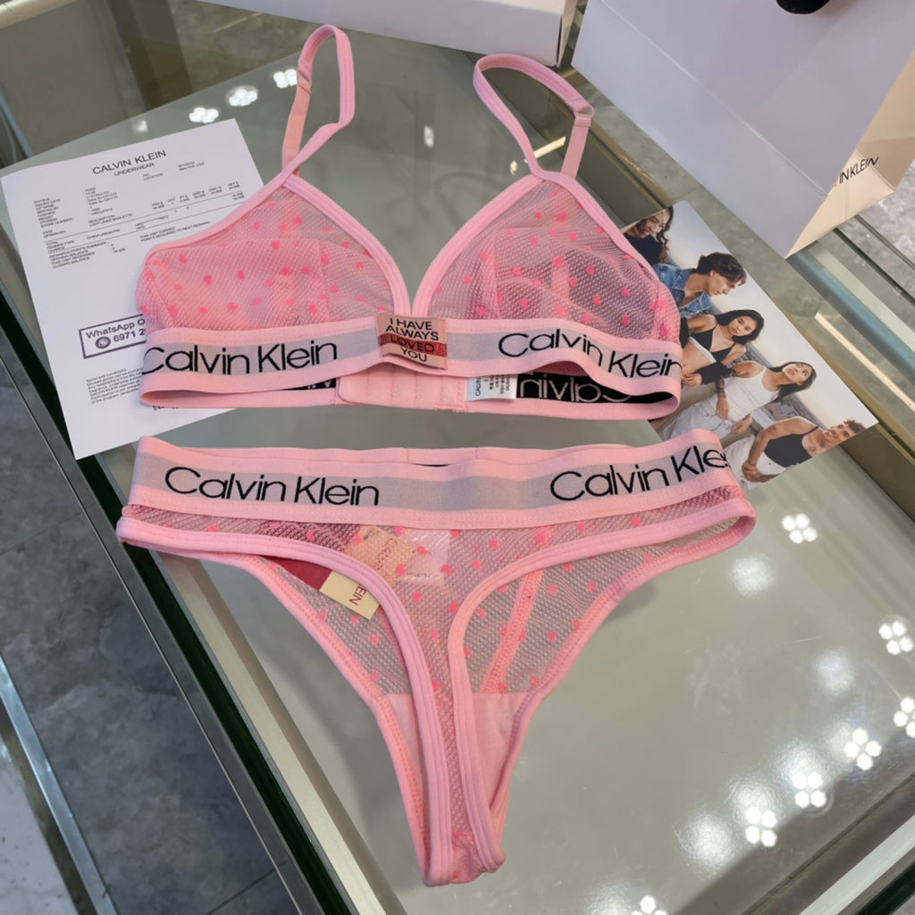 Calvin Klein Women's Bra and Brief Set