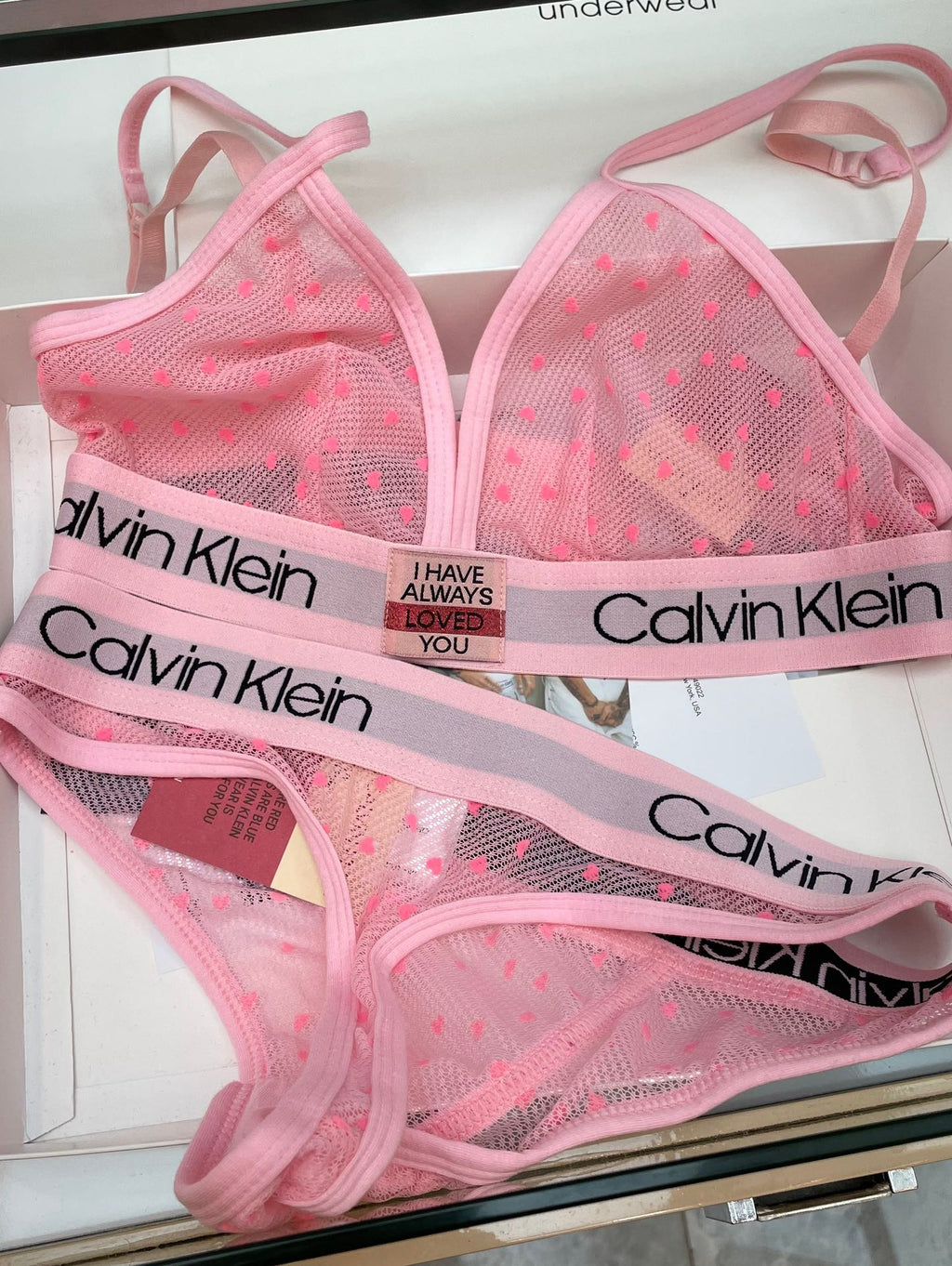 Calvin Klein Women's Bra and Brief Set