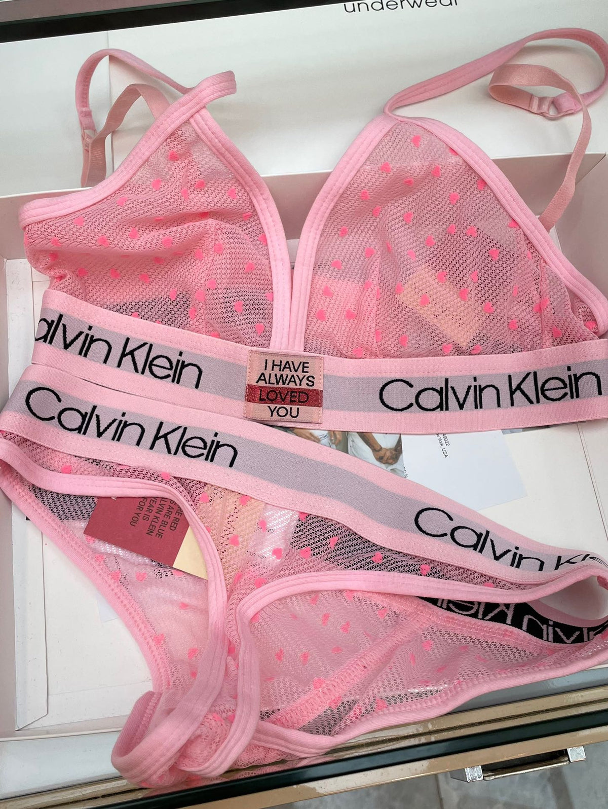 Calvin Klein Women's Bra and Brief Set