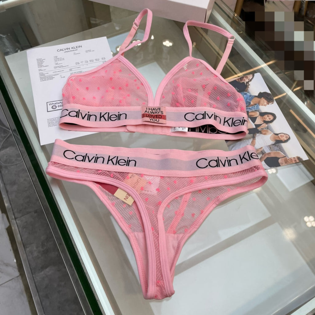 Calvin Klein Women's Bra and Brief Set