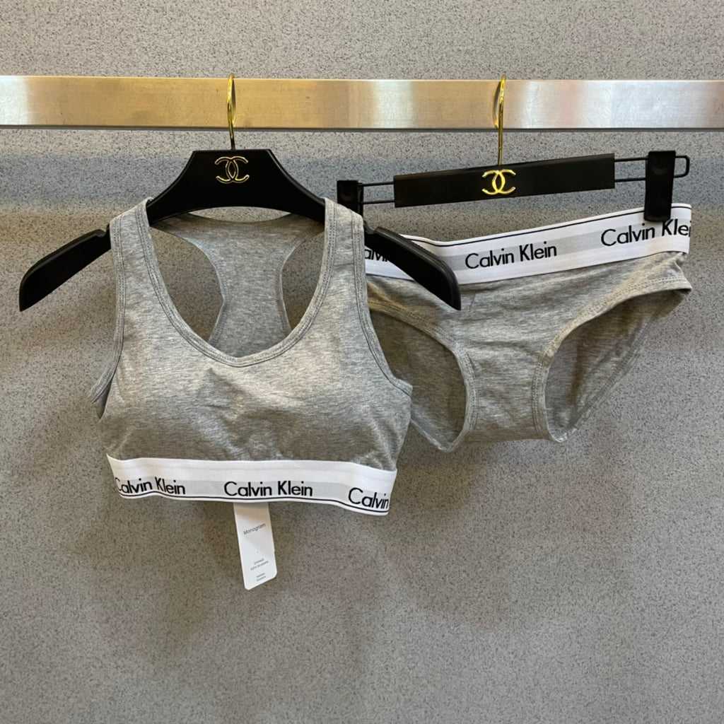 Calvin Klein Cotton Women's Bra and Brief Set