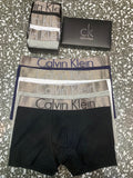 Calvin Klein Broad Logo Waistbands Men's Boxer Briefs - 3-Piece Box