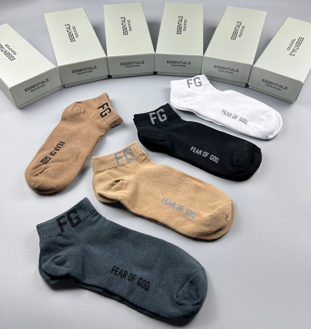 Cotton Men's Boxer Briefs - 5-Piece Box