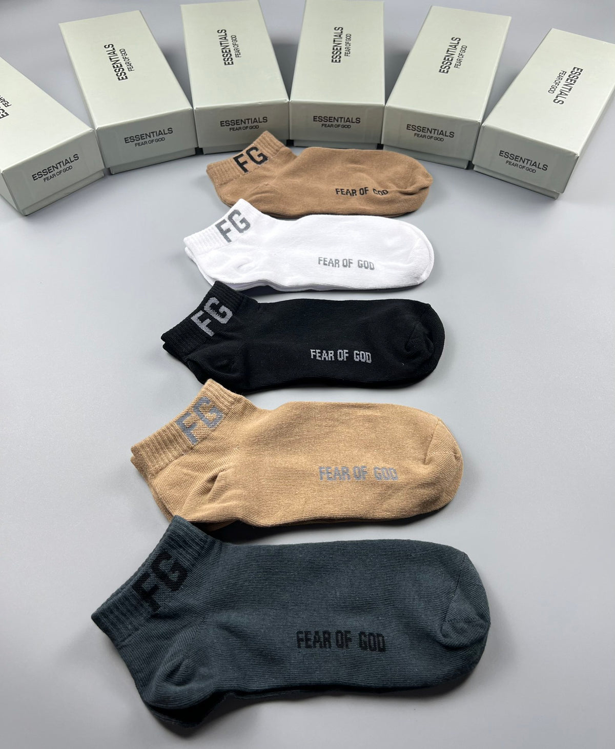 Cotton Men's Boxer Briefs - 5-Piece Box
