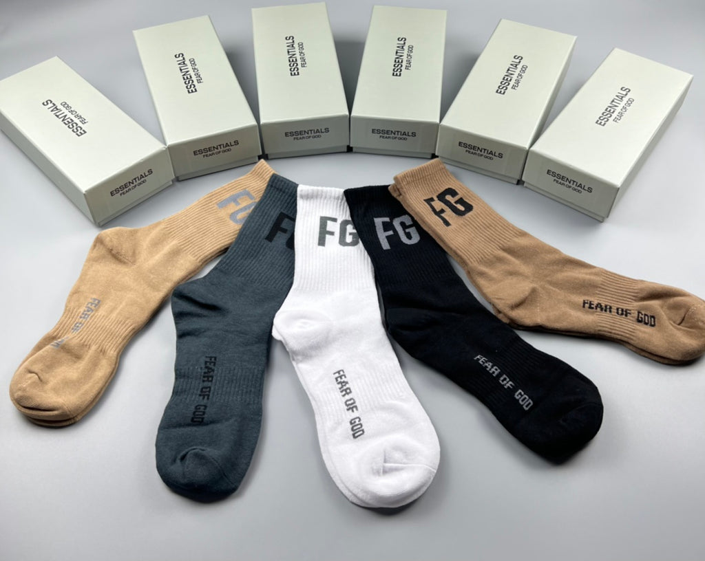 Cotton Short Socks - 5-Pair Pack