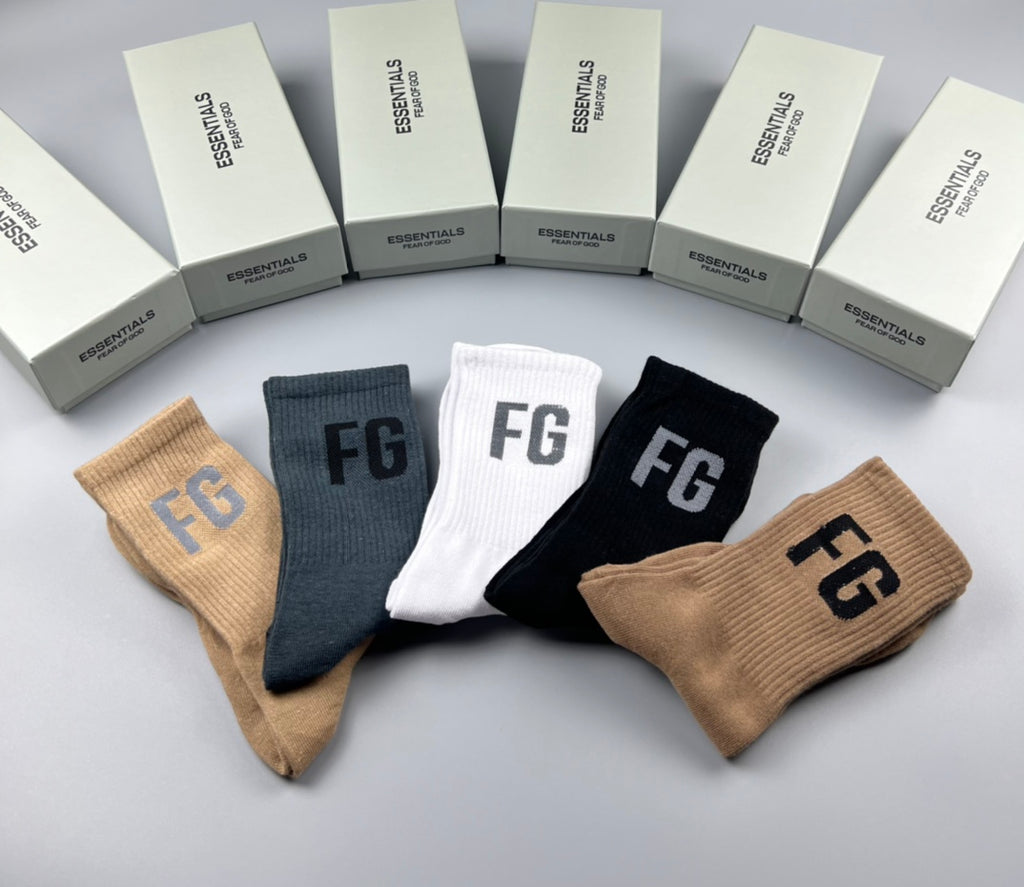 Cotton Short Socks - 5-Pair Pack