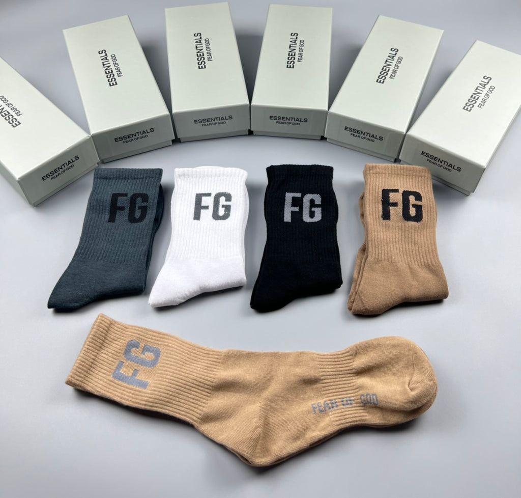 Cotton Short Socks - 5-Pair Pack