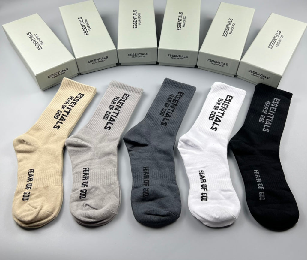 Cotton Short Socks - 5-Pair Pack