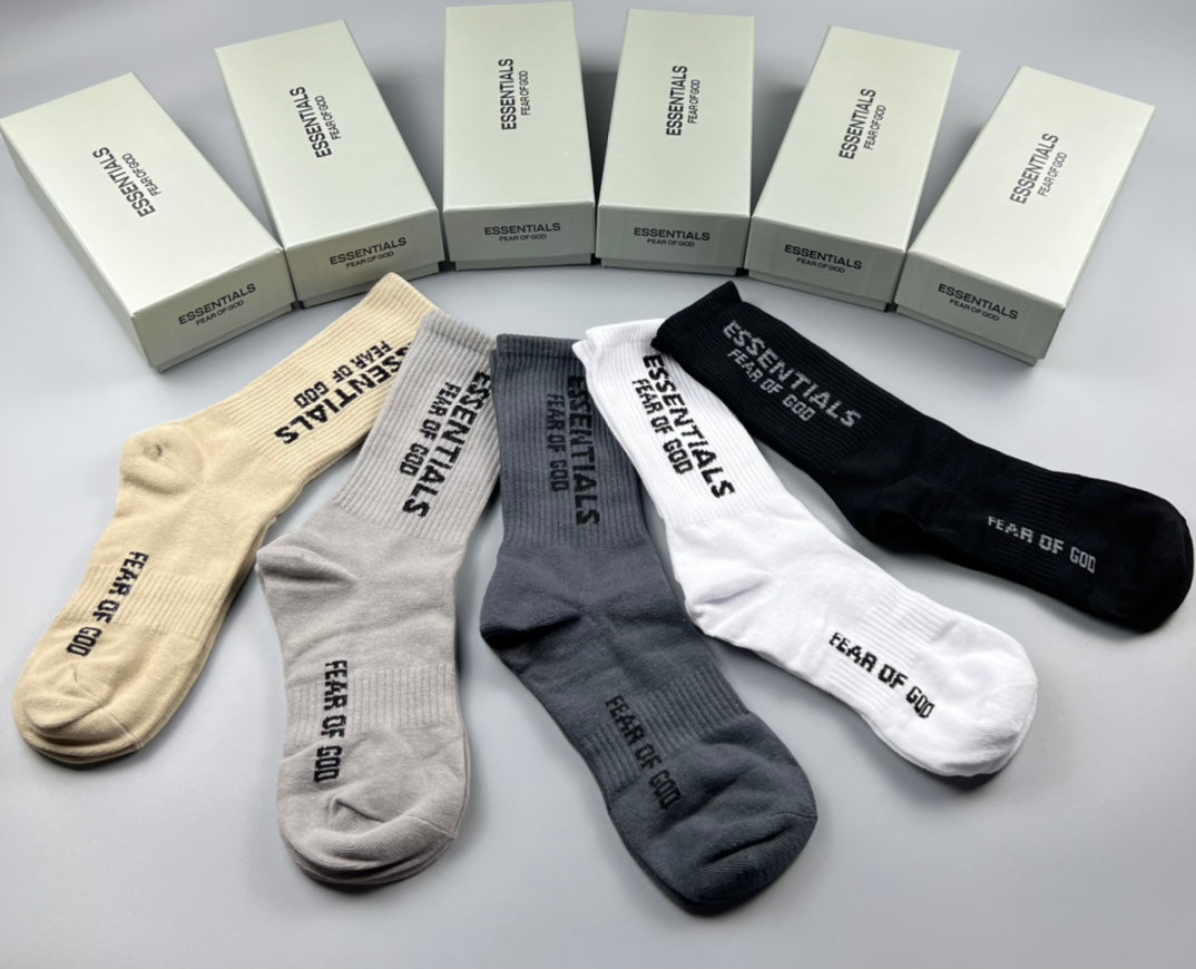 Cotton Short Socks - 5-Pair Pack