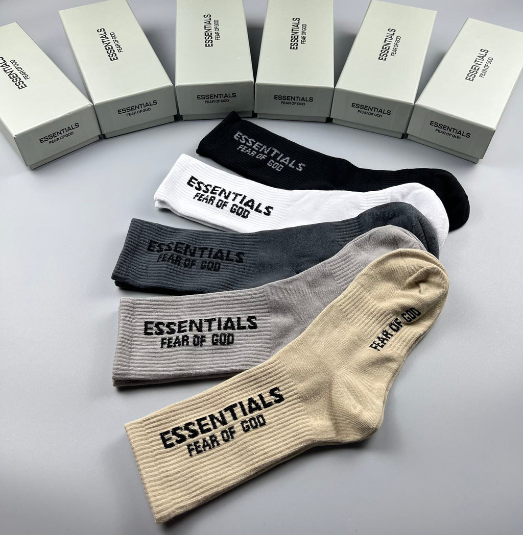 Cotton Crew Socks - 5-Pair Pack