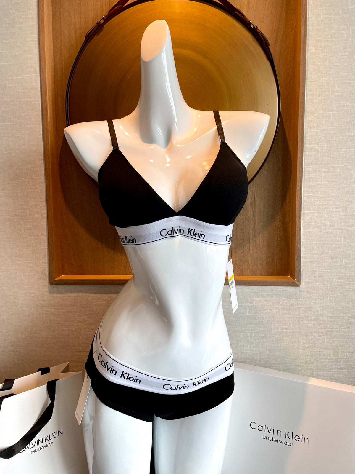 Calvin Klein Cotton Women's Bra and Brief Set