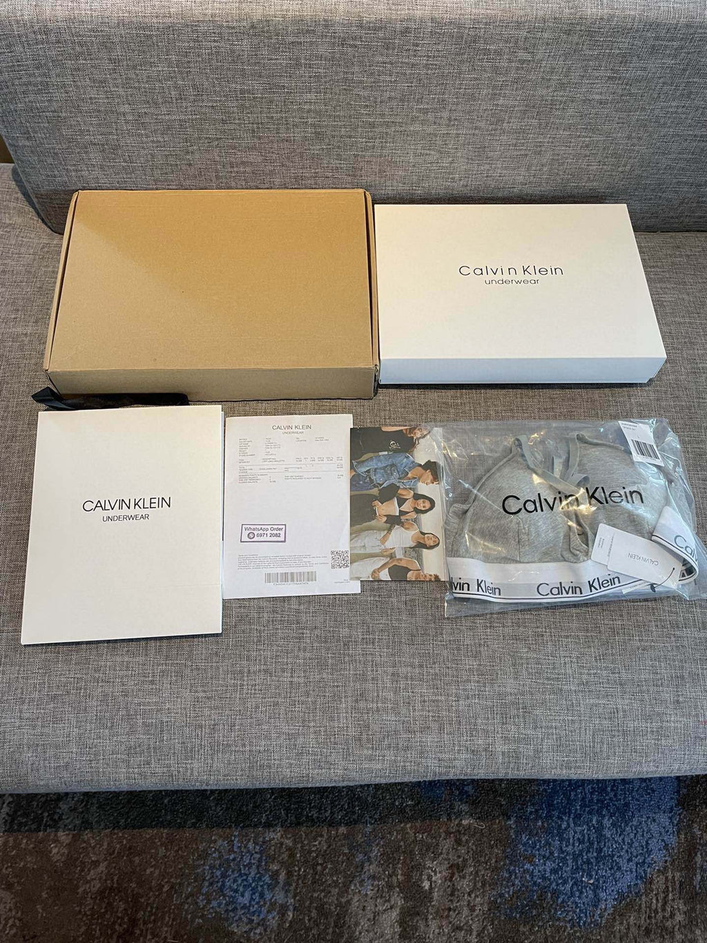 Calvin Klein Cotton Women's Bra and Brief Set