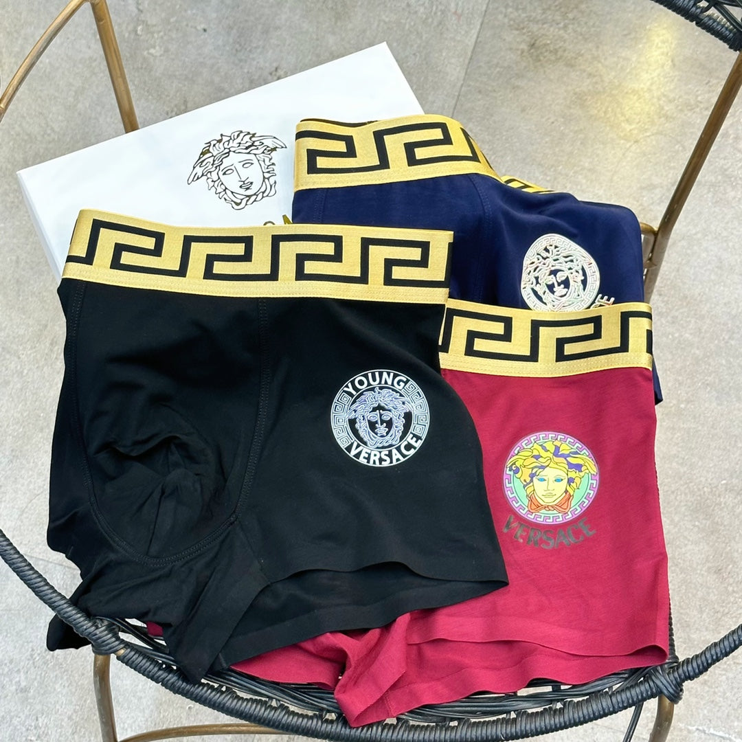 Versace Medusa Graphic Modal-Blend Boxer Briefs