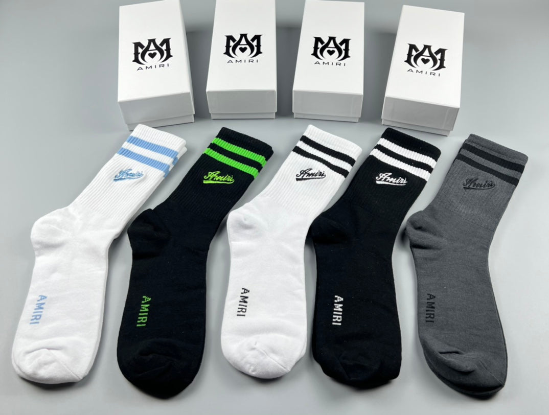 Cotton Short Socks - 5-Pair Pack