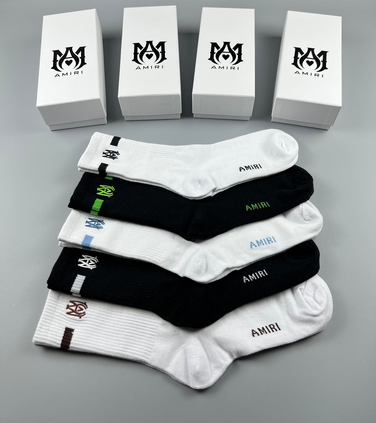 Cotton Short Socks - 5-Pair Pack