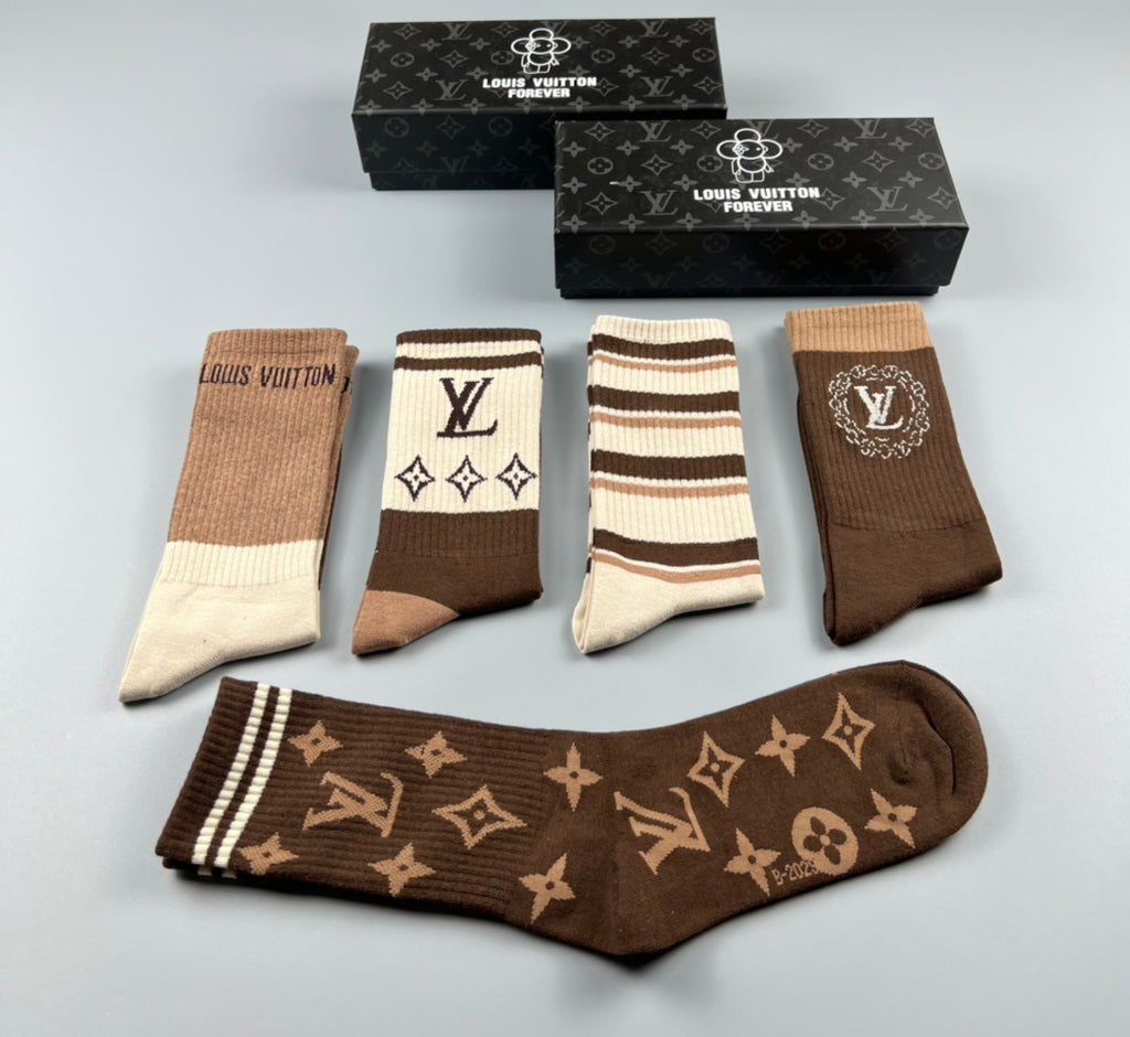 Cotton Short Socks - 5-Pair Pack