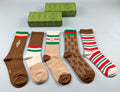 Gucci Cotton Crew Socks - 5-Pair Pack