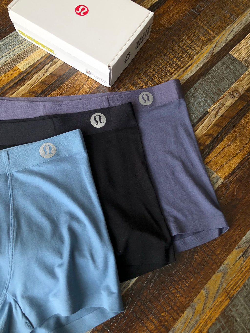 Lululemon Tonal Logo Details Men's Boxer Briefs