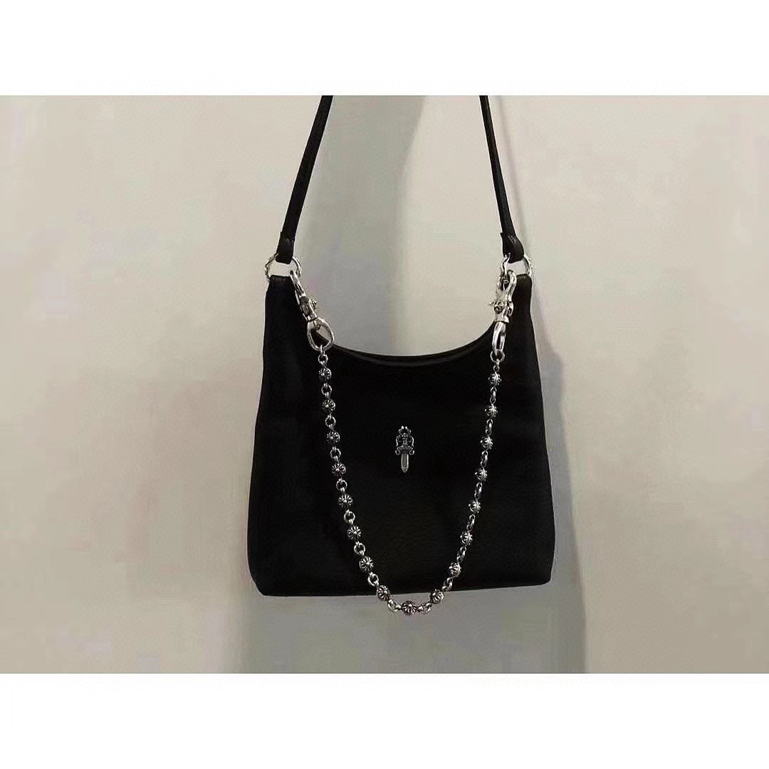 Floral Cross Multi-Use Chain Accessory – Design 05 detail view