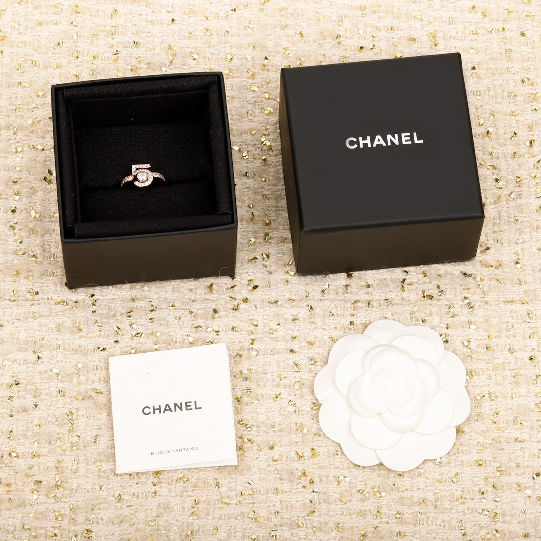 Signature Emblem Statement Ring in Polished Metal-Tone – Design 012 main product view