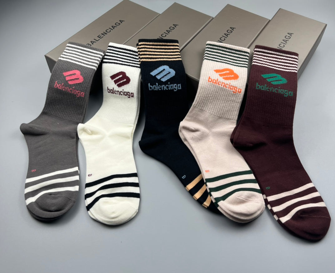 Balenciaga Cotton Crew Socks