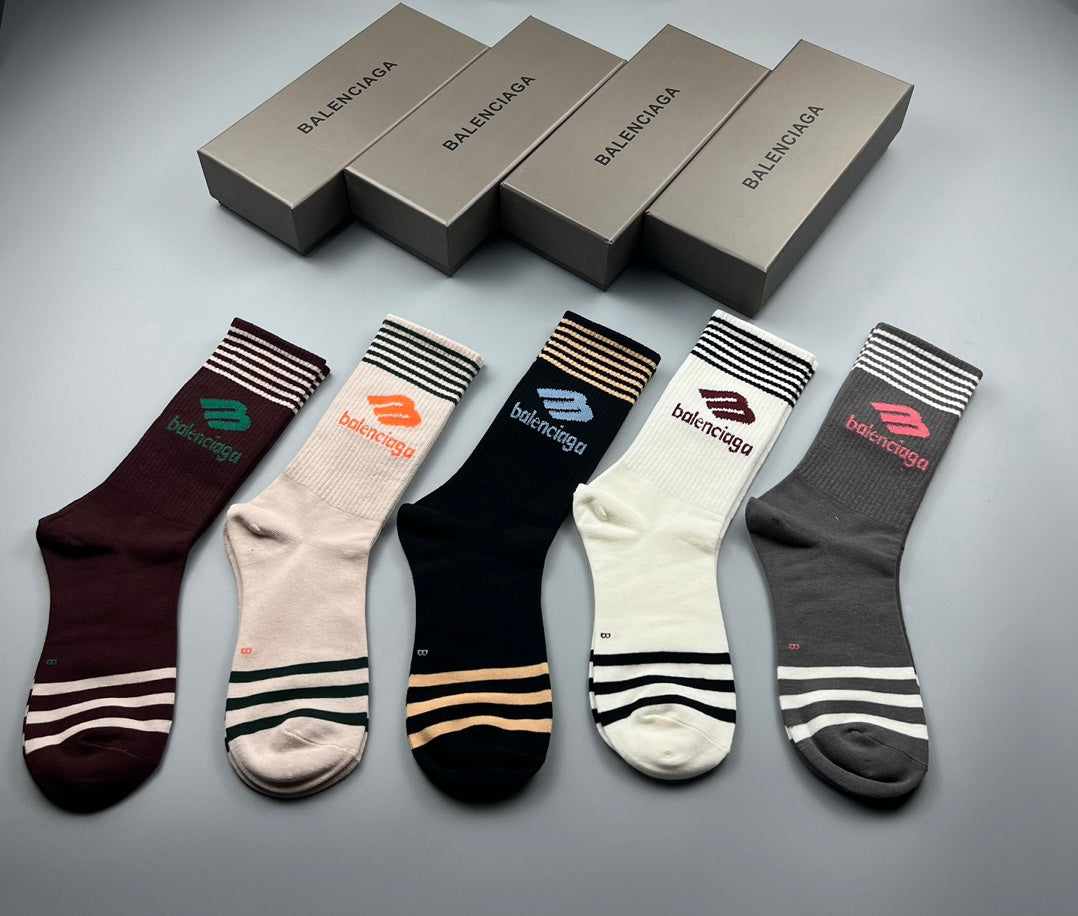 Balenciaga Cotton Crew Socks