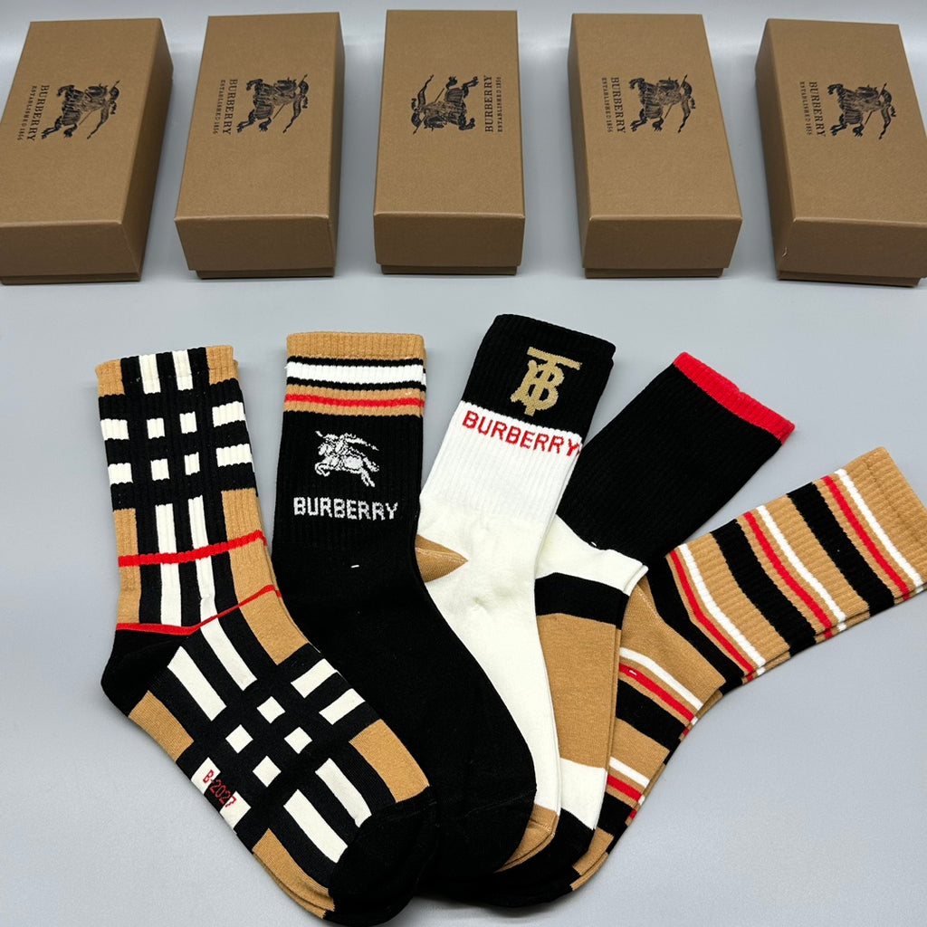 Burberry Cotton Short Socks