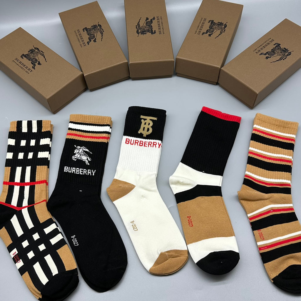 Burberry Cotton Short Socks