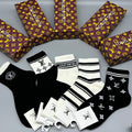 Versace Cotton Crew Socks - 5-Pair Pack