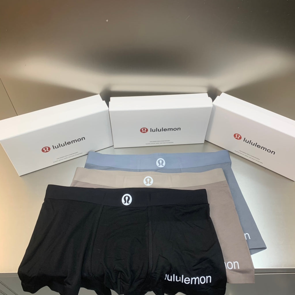 Lululemon Tonal Logo Waistbands Men's Boxer Briefs