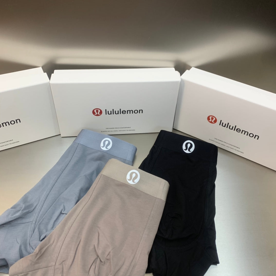 Lululemon Tonal Logo Waistbands Men's Boxer Briefs