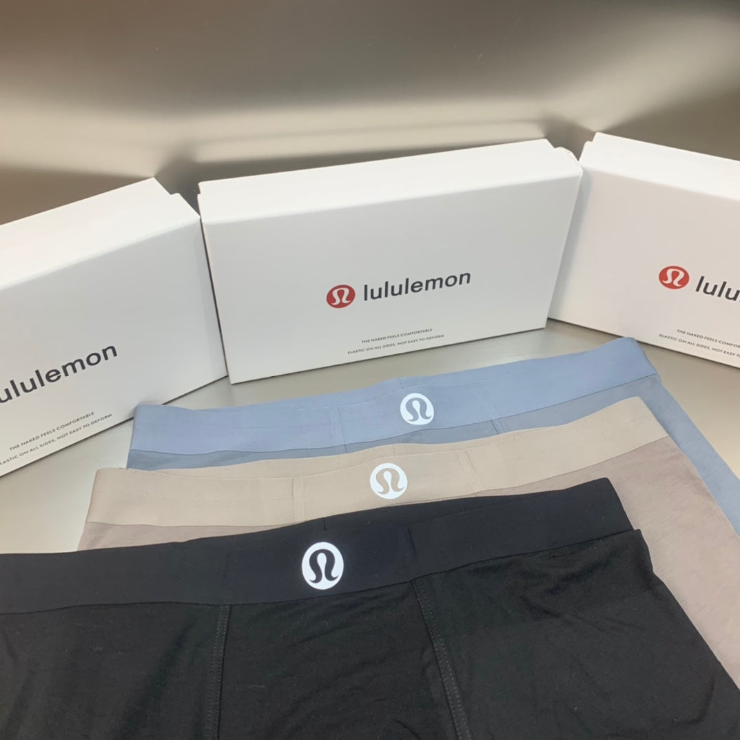 Lululemon Tonal Logo Waistbands Men's Boxer Briefs