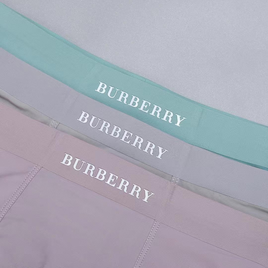 Burberry Nylon Blend Men's Boxer Briefs - 3-Piece Box - Sizes L-XXXL