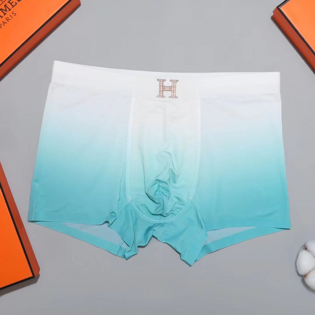 Hermes Small Initials Men's Boxer Briefs - 3-Piece Box
