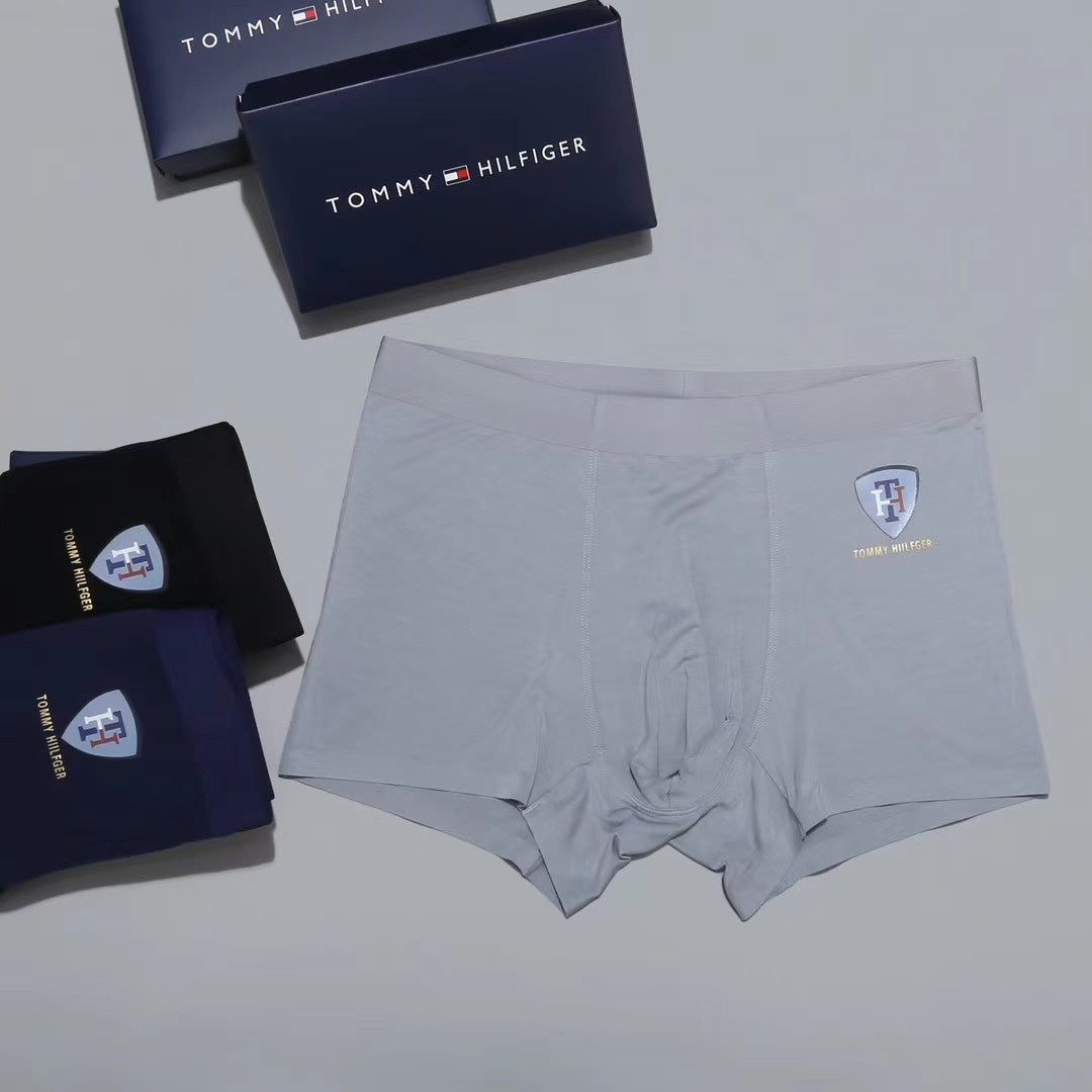 Tommy Hilfiger Modal Men's Boxer Briefs - 3-Piece Box