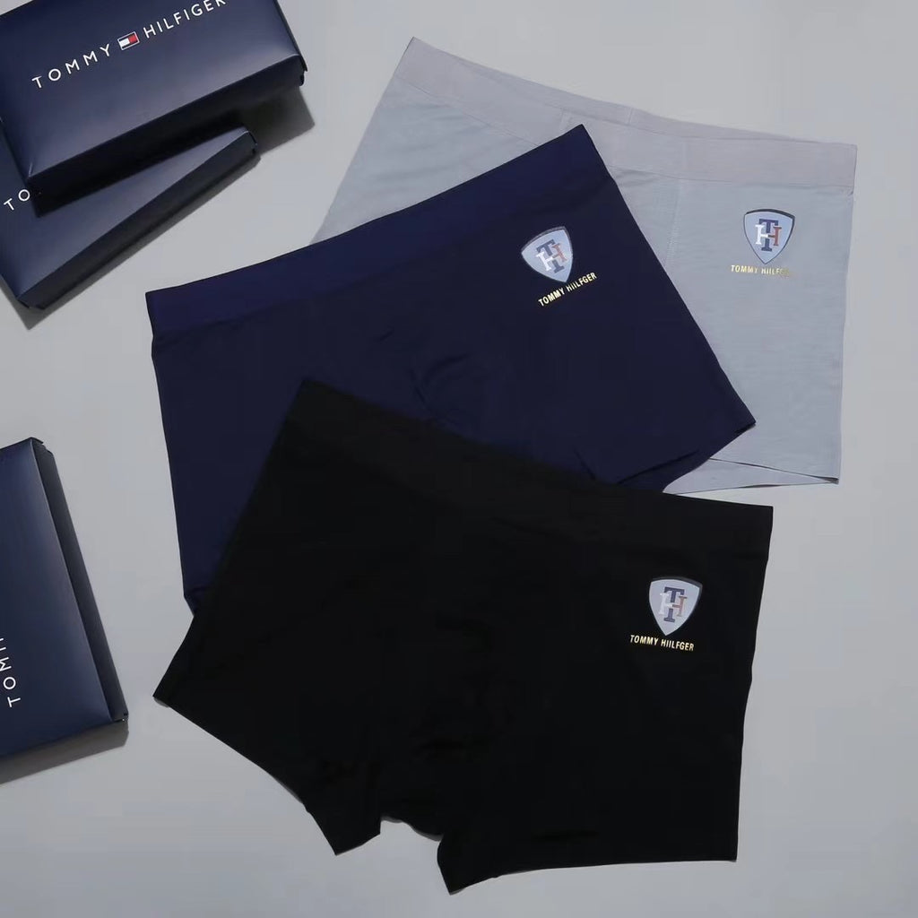 Tommy Hilfiger Modal Men's Boxer Briefs - 3-Piece Box